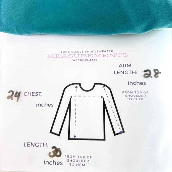 J. Jill Womens PureJill Pullover Top Shirt Sz XL 100% Cotton Comfy Buttons Green - Picture 8 of 8